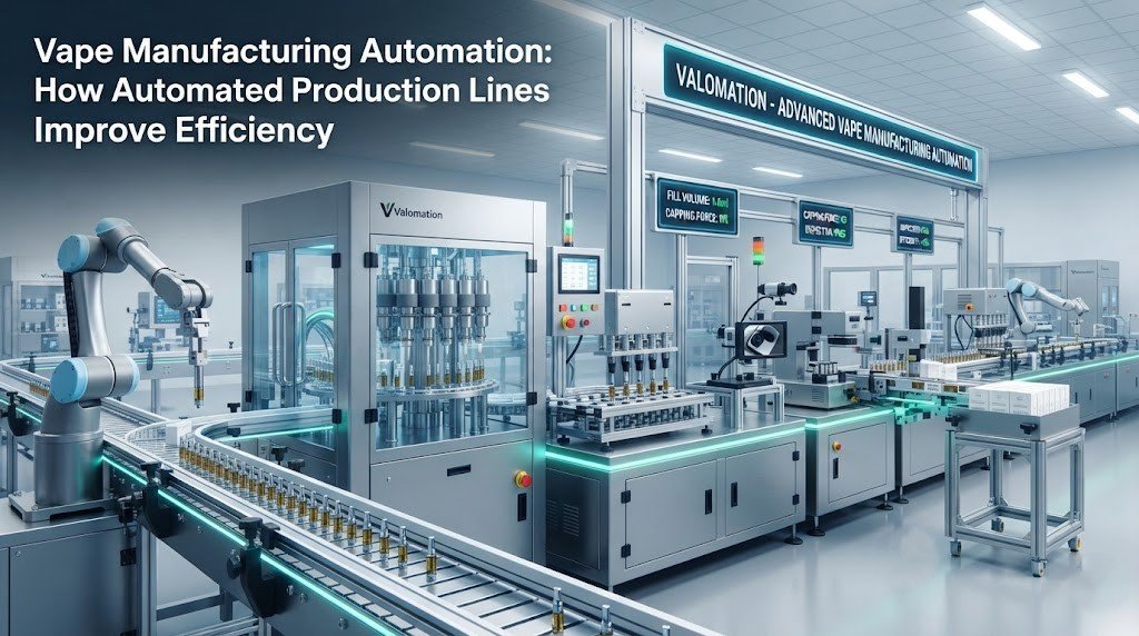 BLOG Vape Manufacturing Automation: How Automated Production Lines Improve Efficiency